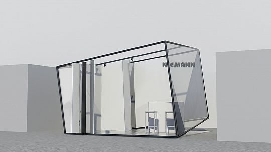 „Sloping” – najlepszym projektem w konkursie na stanowisko wystawiennicze firmy Niemann Polska